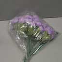 8 Pack Purple Peonies Artificial Flowers, Fake Silk Hydrangea Bouquet for Bridal Wedding Home Table Decor Reusable Dining Opening Ceremony Birthday Arrangement Faux Floral