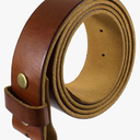 Gelante Genuine Full Grain Leather Belt Strap without Belt Buckle, Size XL