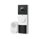 Tapo 2K Wireless Smart Video Doorbell with Chime - 160° Ultra-Wide View,Person Detection, Ring Call, 2-Way Audio, Subscription-Free Local Storage/Optional Cloud, Motion Only Alert, D210