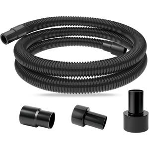 10 Ft Dust Collection Hose Kit with 5 Fittings Ultimatefor Woodworking Power Tools,Home Use and Wet/Dry Shop Vacuums