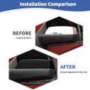 RT-TCZ for Silverado Side Mirror Trim Cover for Chevy Silverado for GMC Sierra 2014-2018 Black Exterior Accessories 1pc