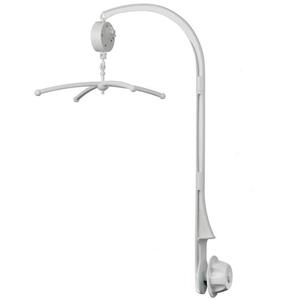 AFUNTA 26 Inch Baby Mobile for Crib, Adjustable Screw Crib Mobile Arm with Music Box Holder, Crib Mobile for Baby Girl Nursery Decor