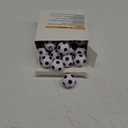 Blulu 30 Pcs Mini Soccer Stress Balls Bulk 1. 6 Inch Small Foam Balls for Kids Stress Relief Relaxation Soccer Party Favors Sport Team Gifts Party Bags Fillers Decoration School Carnival Reward