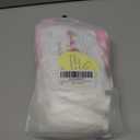 2 x IGUO 3D Pink White Flowers Decorations 6PCS Nursery Paper Flowers for Girl Home Decor Baby Shower Centerpiece Wedding Birthday Party