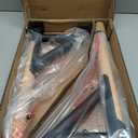 DHT Wood Stall Bar, Swedish Ladder Suspension Trainer with 9 Strategic Rods, for Home, Gym, School and Clinics, Black