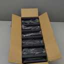 T-SUN Solar Post Cap Lights Outdoor 6 Pack, 2 Modes LED Fence Post Solar Lights Fit for 4x4 5x5 6x6 Vinyl/Wooden Posts, Waterproof Deck Post Lights Solar Powered for Garden Patio Gate Porch,6 Pack, Black-Warm & Cool White