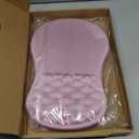 Armanza Ergonomic Joint Wrist Support Mouse Pad with Memory Foam Cushion Massage Bump, Carpal Tunnel Pain Relief Mousepad Slope Design for Wrist Rest, 11.8x7.9 in, Thistle