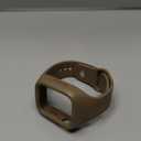 SURITCH Sport Band for Apple Watch Ultra 3/2/1 49mm & iWatch Series 9/8/7/6/5/4/SE3/SE2/SE 45mm 44mm 41mm 40mm, Soft Silicone Shockproof Rugged Protective Strap with Case for Women Men (Brown)