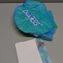 LAYCOL Baby Swimming Float Inflatable Baby Pool Float Ring with Sun Protection Canopy,add Tail no flip Over for Age of 3-36 Months (Large, Blue)