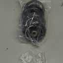 2PM SPORTS 4 Pack 80mm, 82A Inline Skate Wheels with ABEC-7 Bearing, Indoor/Outdoor Inline Skates Wheels (Black)