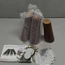 4PACK Solid Wood Furniture Legs 6 Inch Sofa Legs, Replacement Legs Mid Century Modern Legs for Couch End Table TV Stand Bed Dresser Cabinet, Accessorizes Included