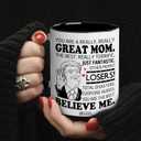 BECHUSKY Mothers Day Gift For Mom - Best Moms Coffee Cup - Moms Birthday Gift Ideas - Mom Mugs From Daughter, Son - Mother Day, Birthday Gifts For Mother, Mommy, Mama - Great Mommy Mug (2 FBA MOM)