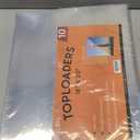 16x20 Toploaders 10ct - Ultra Durable Poster Protectors for Graphic Art, Photos, Crystal Clear PVC, Archival-Safe, Fit 16x20 Inch Sheets