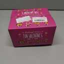 12 Pairs Valentines Day Socks Gifts for Women Her Wife Mom, Pink Heart Cute Print Crew Socks Birthday Gifts (One Size, Food Style)