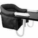 Portable Hook on High Chair for Baby & Travel Toddler from 6-36 Months  Clip on Baby Seat for Table  Fast Table Chair for Travel & Dining Including Storage Bag - Black