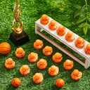 Deekin Rubber Ducks 2 Inch Bulk Sport Party Favors for Team Events Decorations Birthday Party Supplies Club Player Gift(50 Pcs,Basketball Texture)