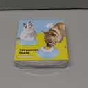 Dog Cat Licks Toys for Liquid Food, Anxieties Relief Slow Feeder Dog Lick Ball Treat Dispenser, Non-Slip Licking Bowl Enrichment Toys to Keep Them (A)