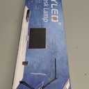 SKYLEO Desk Lamp for Home Office, Eye Comfortable LED Desk Light for Long Hours, Adjustable Swing Arm with Memory Function, Black