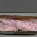 CCINEE 3Ft Artificial Christmas Tree, Pink Tabletop Hinged Christmas Tree with Metal Stand 130 Branch Tips Mini Tree for Xmas Party Supplies Home Indoor Decoration