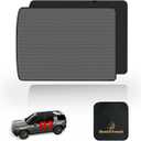 BestEvMod Foldable Roof Sunshade for 2027 2026 Rivian R2 (Black)