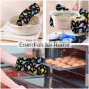 Colorful Dinosaur Oven Mitts and Pot Holders Sets Cute Animal Cartoon Heat Resistant 3pcs for Cooking Baking BBQ