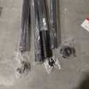 Matte Black Extension Rods,  Size: Big one 17 inch, 3 Small 14 inch