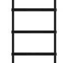 Storage Shelves 5 Tiers 183x100x45cm Black