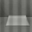 White Rectangular 14x20 Inches Acrylic Ottoman Tray Decorative Serving Tray with Cutout Handles Organizer Tray on Coffee Table Countertop Big Breakfast Bed Tray Living Room Appetizer Serving Food