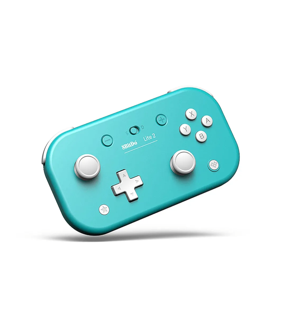 8Bitdo Lite 2 Bluetooth Gamepad for Switch, Switch Lite, Android and Raspberry Pi (Turquoise)