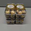 4 x Ferrero Rocher, Premium Milk Chocolate Hazelnut, Individually Wrapped, Chocolate Gift Box, 16 Count, 7 oz (EXP 09/30/25)