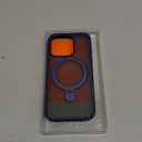 TORRAS Ultra-Magnetic Ostand for iPhone 15 Pro Case, [Compatible with MagSafe] [Flexible Stable Stand] Military-Grade Protection Translucent Slim Anti-Scratch Ring Kickstand, Navy Blue 6.1"