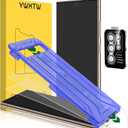 YWXTW 2 Pack Matte Screen Protector for Samsung Galaxy S24 Ultra + 1 Set Camera Lens Protector, [Smooth as Silk] [Fingerprint Unlocking] Anti Glare Anti Fingerprint Tempered Glass Screen Protector, Bubble Free