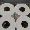 Genuine Joe Jumbo Roll Bath Tissue, 1-Ply, 3.63" x 1200', White, 12 Count, 3.5" x 1200'