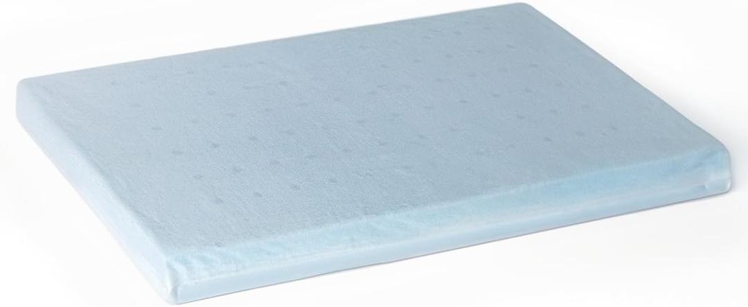 Adjustable Memory Foam Pillow's One Layer - 1 Height 2'' Insert for Cervical Pillow to Raise Pillow Height CertiPUR-US Memory Foam Piece, Ultra Thin Pillow for Stomach Sleeper, Blue, Ultra Soft