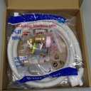 Portable washing machine hose, Used for washing machine water supply linefaucet adapter for portable washer,washing machine hoses 6ft