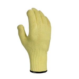 Ansell HyFlex Yellow Kevlar Abrasion Resistant, Cut Resistant, Heat Resistant, Mechanical Protection Work Gloves, Yellow, Medium, Pair of 3  