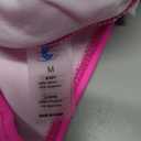Women's Modest Color Block One Piece, Full Coverage Tummy Control Bathing Suit, Slimming Long Torso Sporty Swimsuits, M, Pink