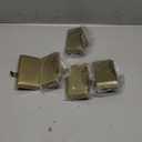 Sunshane 5 Pieces Christmas Stocking Holders Mantel Stocking Hanger Hooks Fireplace Mantle Metal Hang Bases for Xmas Party Decorations (Black)