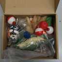 24PCS Gone Fishing Cake Topper Fisherman Fish Cake Decoration for Catching the Big One Birthday Theme Party Supplies