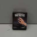 Ergonomic Wrist Rest for Mouse - Desk Mouse Pad Wrist Support, Smooth-Glide, Comfortable Curved Design for Gaming, Office, or Home Use - Black