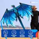 SGftre Complete Kite with Handle, Line & Accessories,Easy to Fly for Kids & Adults, Perfect for Beach, Park, Family Outdoor Activities