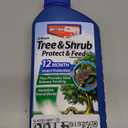 BioAdvanced 12 Month Tree and Shrub Protect and Feed II, Concentrate, 32 Oz, Outdoor Insect Killer