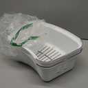 Step Stool for Kids (2 Pack), Toddlers Stool for Potty Training, Bathroom, Kitchen, Bedroom, Toy Room and Living Room. Toilet Stools with Soft Anti-Slip Grips for Safety, Stackable (Grey) (Gray)