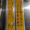 APARECIUM Aluminum Foldable Twin Front 5-Step Ladder, Compact Step Stool with Wide Anti-Slip Pedal, Portable, 330lb Capacity