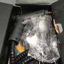 Gautye Steam Cleaner, 3-Level Adjustable Handle, 15s Heat-Up, 1.69 Quarts Tank, Portable Steamer for Cleaning with 15 pcs Accessories, Steam Cleaner for Home for Dirt, Grease, Grout, Tile,Floor, Car