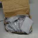 khtumeware 10 Pack 1-1/2 Inch Matte Black Cabinet Knobs with Vintage Backplate - for Drawers, Cabinets & Bi-Fold Doors