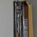 Shower Curtain Rod, 1" Diameter Heavy Duty Tension Shower Rod, Non Slip Adjustable 28-74 inch No Drill Shower Curtain Rods Spring Tension For Bathroom, Shower Stall, No Rust, Bronze
