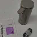 simplehuman 9 oz. Touch-Free Automatic Rechargeable Sensor Pump, Brushed Stainless Steel, New