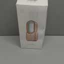 let'me Desk Fan, Portable Bladeless Fan 11.8 inch Small Personal Cooling Fan with 5 Colors Touch Control LED Light, Quiet Table Fan for Office, Home, Bedroom (WHITE)