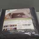 U-NICE HOME Reversible Sofa Cover Washable Couch Cover for Dogs with Elastic Straps Water Repellent Furniture Protector for 3 Cushion Couch Pet Friendly (Sofa, Dark Grey/Light Grey)